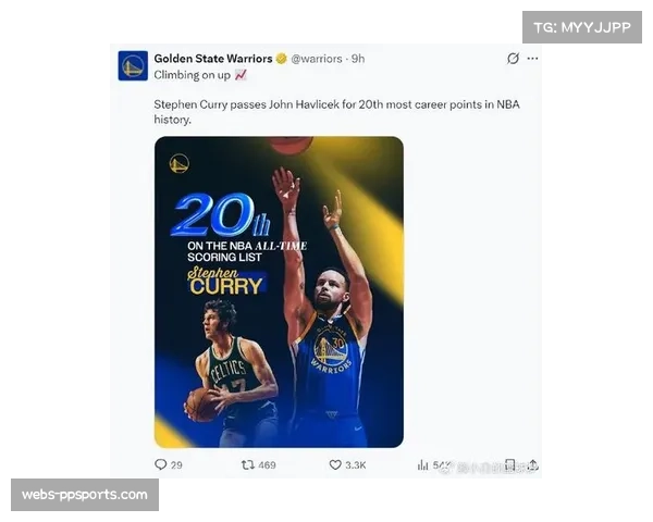 库里社媒庆祝团队胜利，缺阵期间激励队友前行